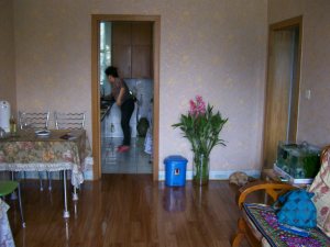 Ms Lu's dinner with dog 007