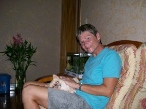 Ms Lu's dinner with dog 015