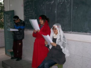 Joseph takes Mary as his wife at Gabriel's urging.