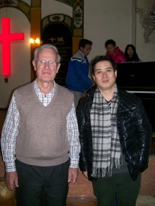 Our 2 choir directors:  Robin Palmer and John Lus