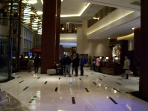 The Kerry Hotel lobby