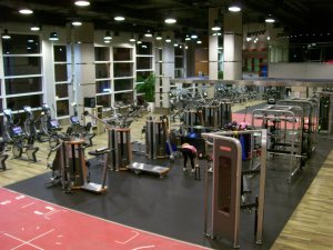 The Kerry Hotel has the largest Sports Center in the city of Shanghai.