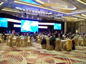 The largest hotel convention hall (able to seat 2,000) is located at The Kerry.