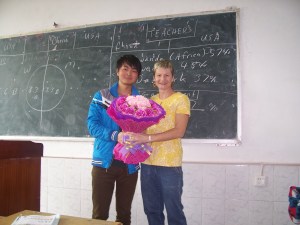 And for me?  Flowers!