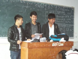 My 2nd year boys (L-R  Larry, Bo-bo and John) 