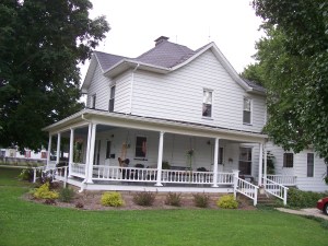 Our visual tour of Marshall included a visit to the Wieck house, circa 1917.