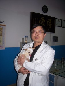 Dr. Qiu and Xiao Lao-lao, 5 years ago