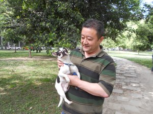  皮蛋 (Thousand-Year-Old Egg) and his owner are two of our favorites.