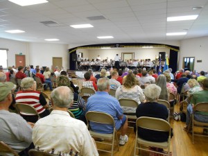 In my small town, we always have a good turn-out for Memorial Day.
