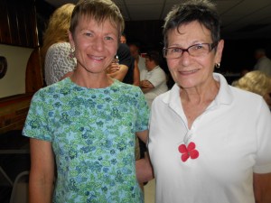 My mom and I were among the well-fed. (My dad went home due to his health issues and we later brought him a take-out container of catfish.)