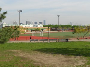 Track, tennis courts, skating rink, pool -- This place had it all!