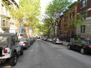 The 10-minute walk to the park was very pleasant.