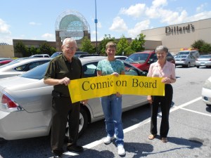 The Fryes made sure my Clemson pick-up knew where I was.