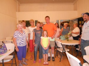 Posing for a picture