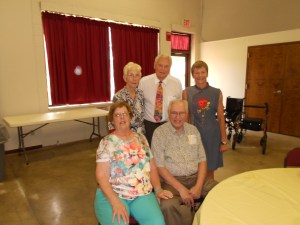 My overnight hosts.  The Castles (seated) from 3 years ago and the Sterns (standing) from 6 years ago and this time around.  