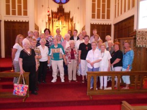 UMW gathering in Lincoln, IL at Lincoln UMC