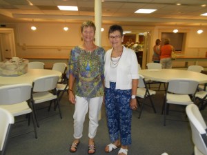 Returning to Illinois, my mom and I were able to participate in a UMW evening at my home church in Marshall.  What a great way to end all my travels-- a little special time with my mom.