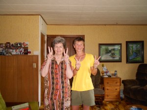 Me and Virginia (90) my second visit this summer.