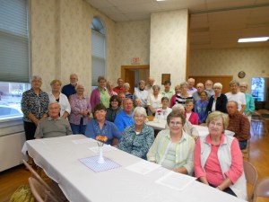 Pittsfield UMC had quite a turn-out for my last long-distance presentation.