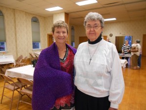 overnight hostess, Betty Shive, was my mom's sorority housemother when she was a student at Western Illinois University many years ago. Lots of late-night catching up to do for us two!