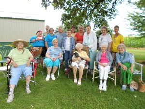 Kankaee's Asbury church outside Day Apart gave us an opportunity to enjoy nature.