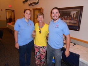 Braceville's Pastor Bennett Woods (Mr. and Mrs.) and me