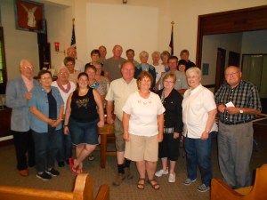 An evening at Waynesville UMC
