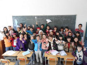 Class photo of everyone, including characters, were taken for our final curtain call.