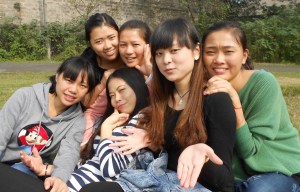 These graduating English majors have secured overseas' jobs in Dubai through the school's vetted employment agency