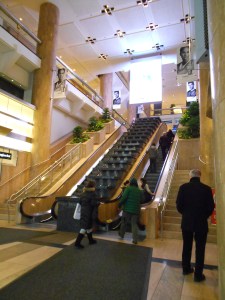 Water Tower Place (built in 1975) was the first skyscraper to hold high-end designer brands in one building. Now it's become a tourist spot for 7 floors of shopping.
