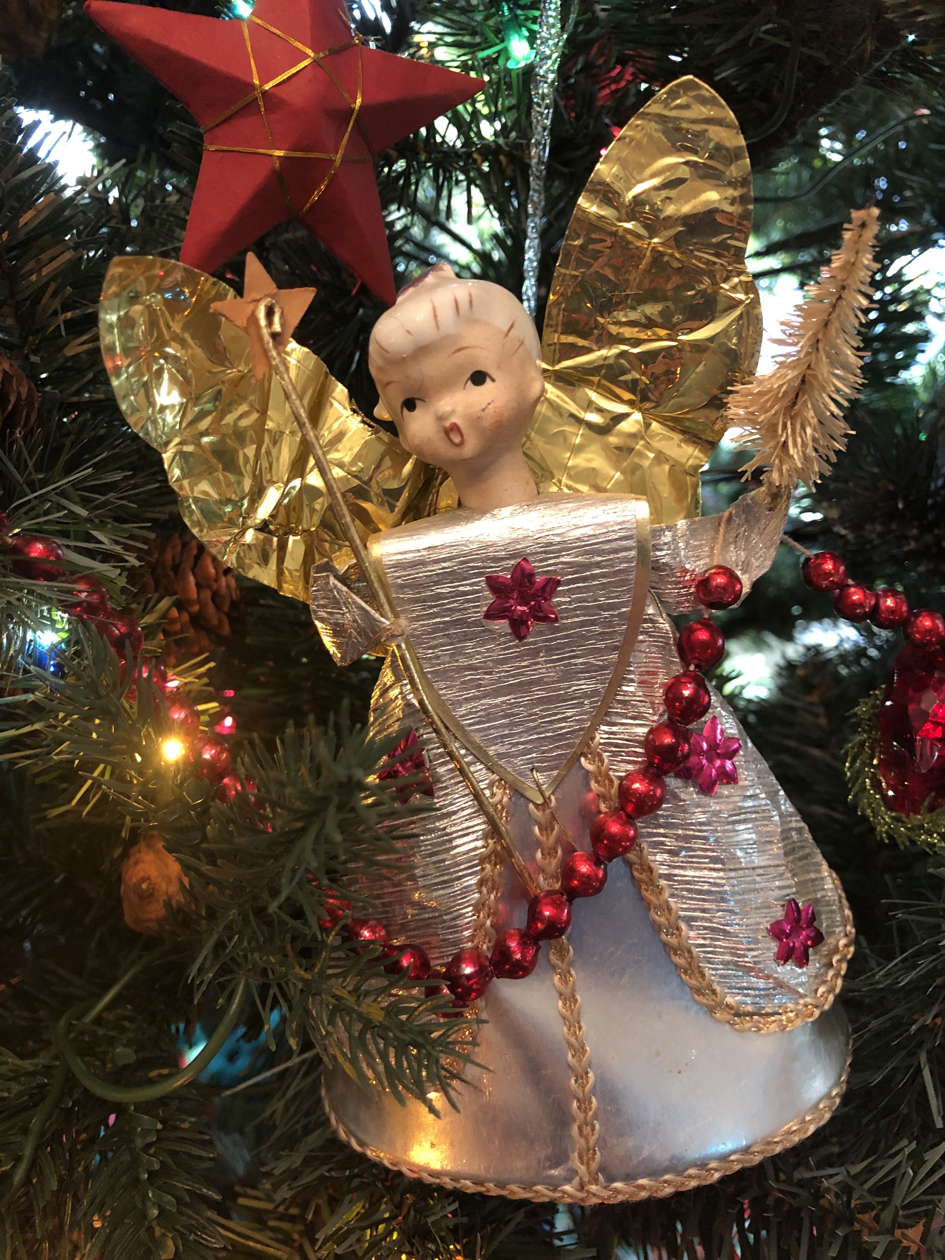 Tree top angel, 1950s