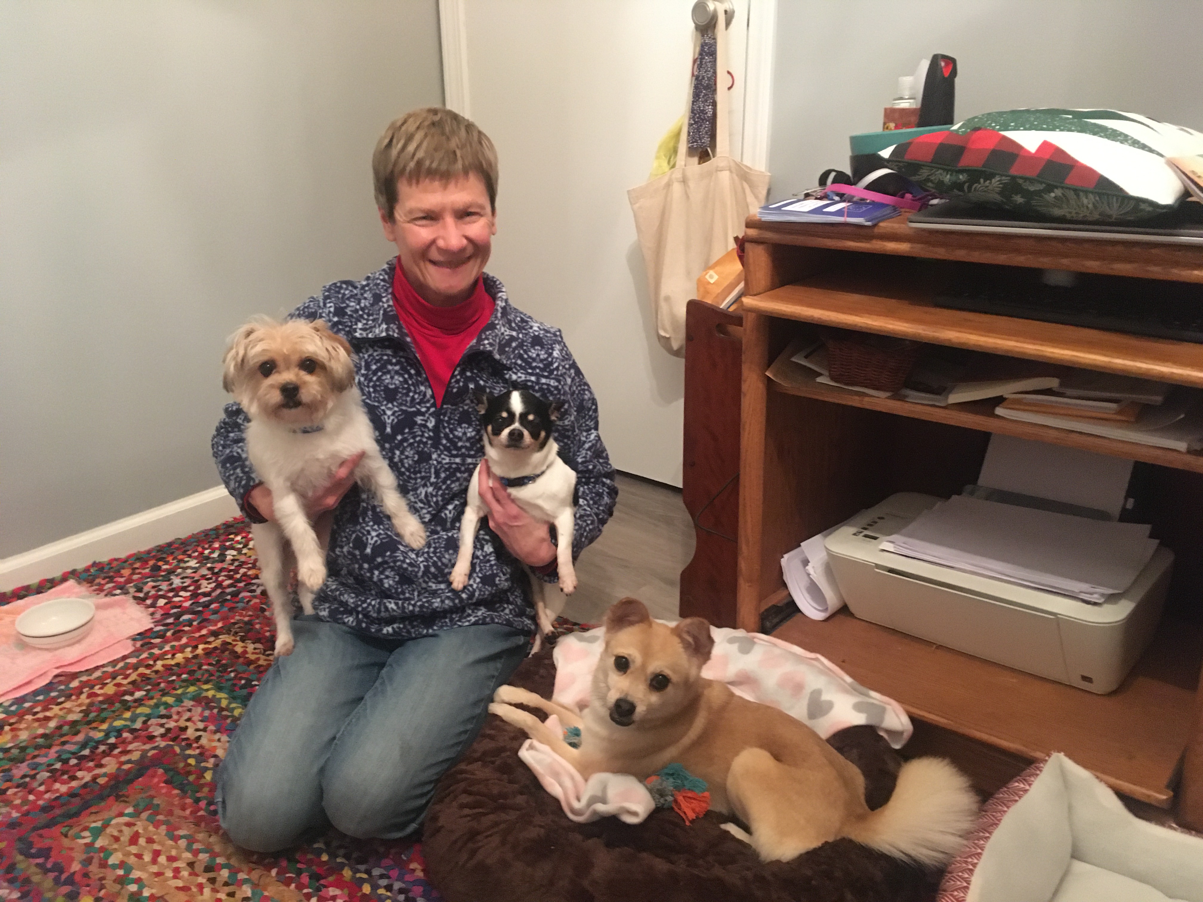 Connie with her Chinese immingrants