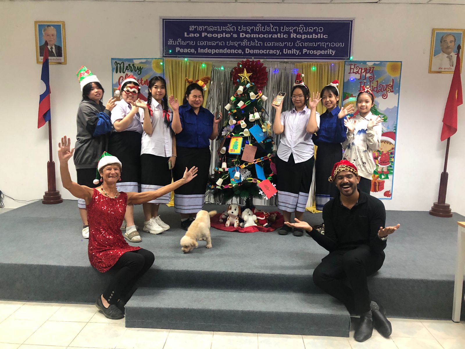 Junior high second great group shot