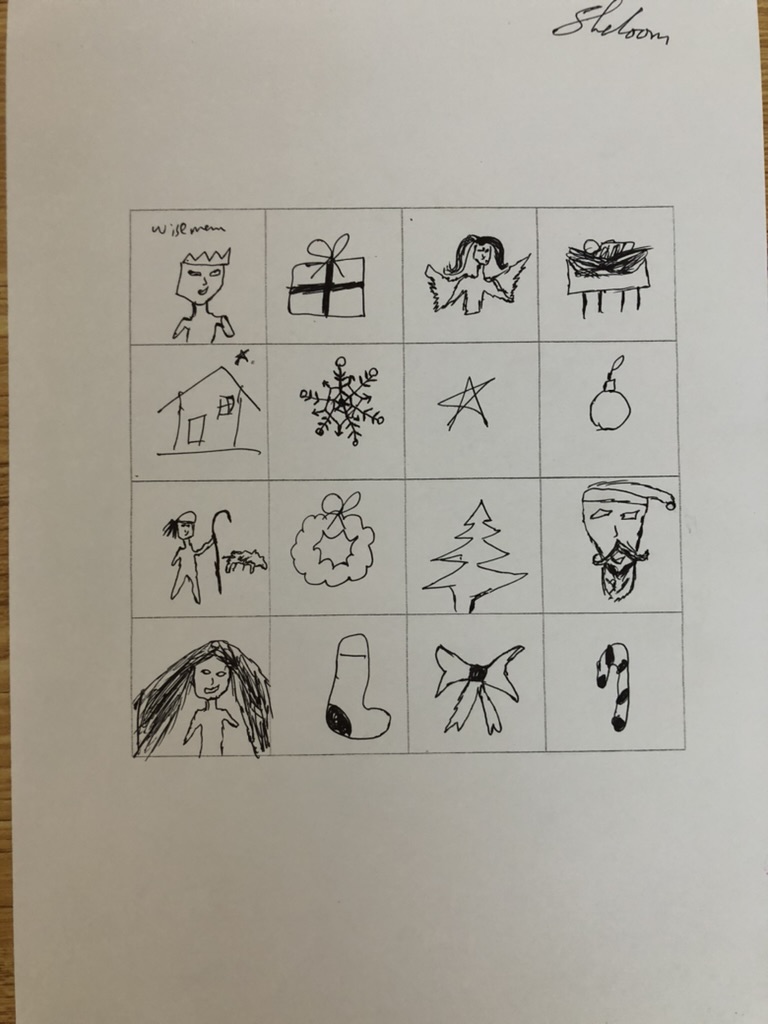 Shaloom's Bingo Card